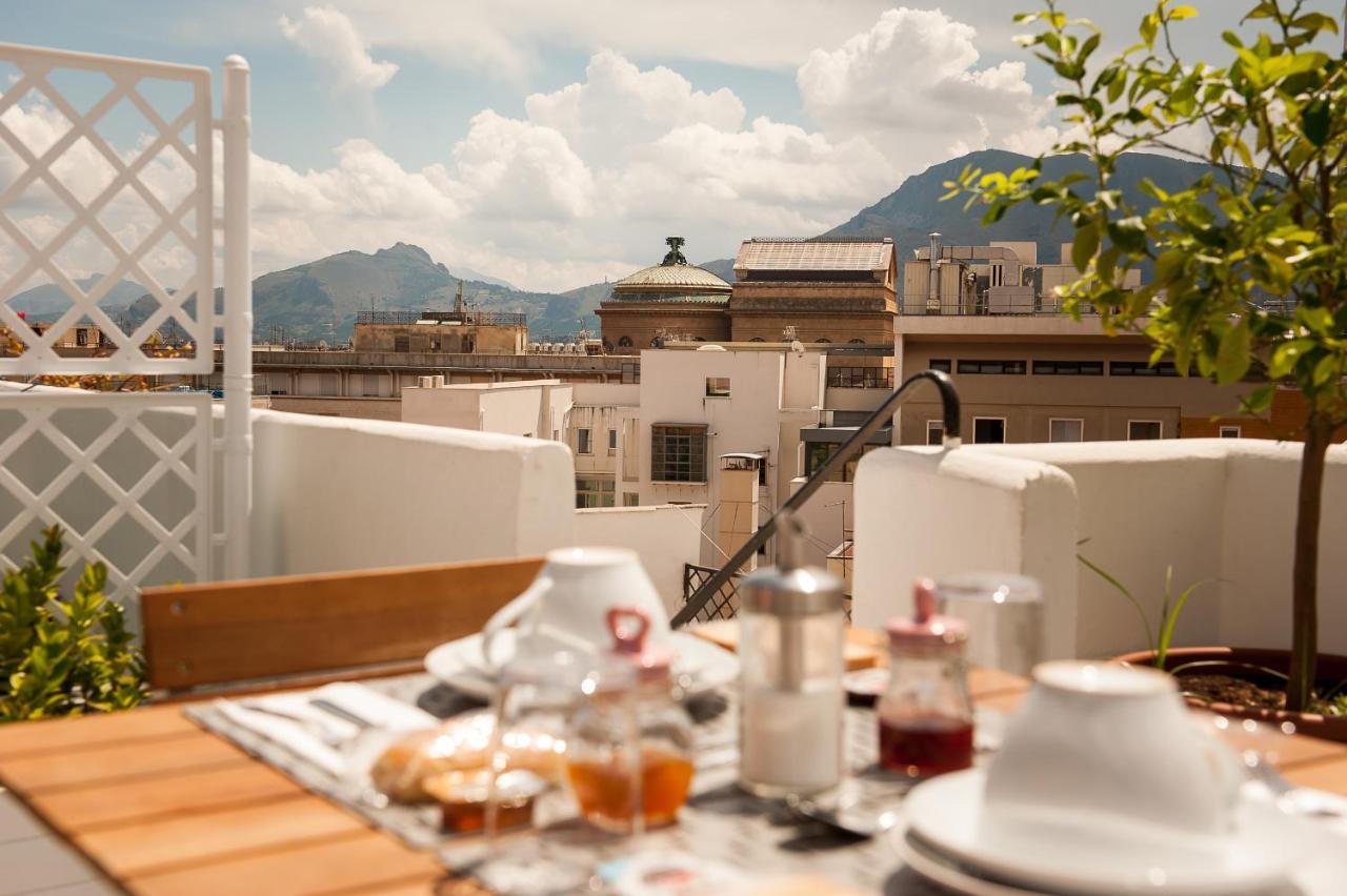 לינה וארוחת בוקר La Terrazza Su פלרמו מראה חיצוני תמונה